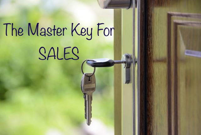THE MASTER KEY FOR SALES